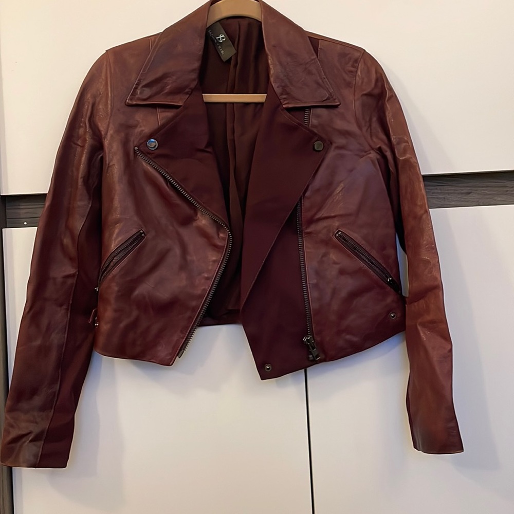Sachin and Babi leather jacket